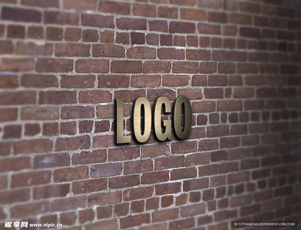 logo样机图片