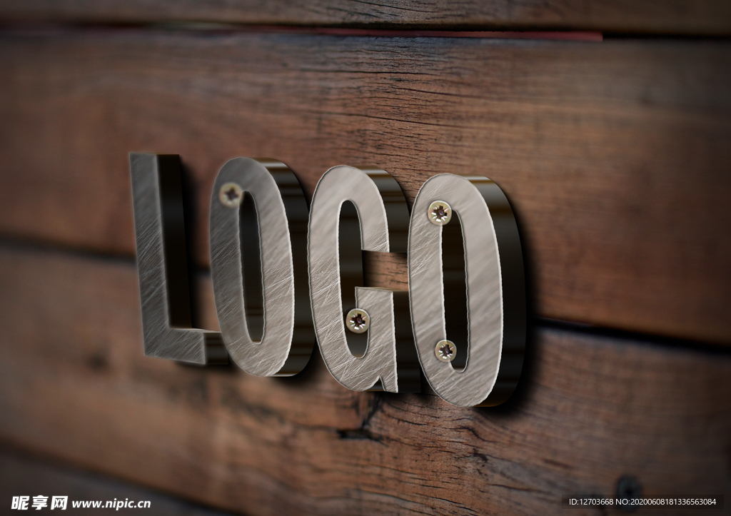 logo样机图片