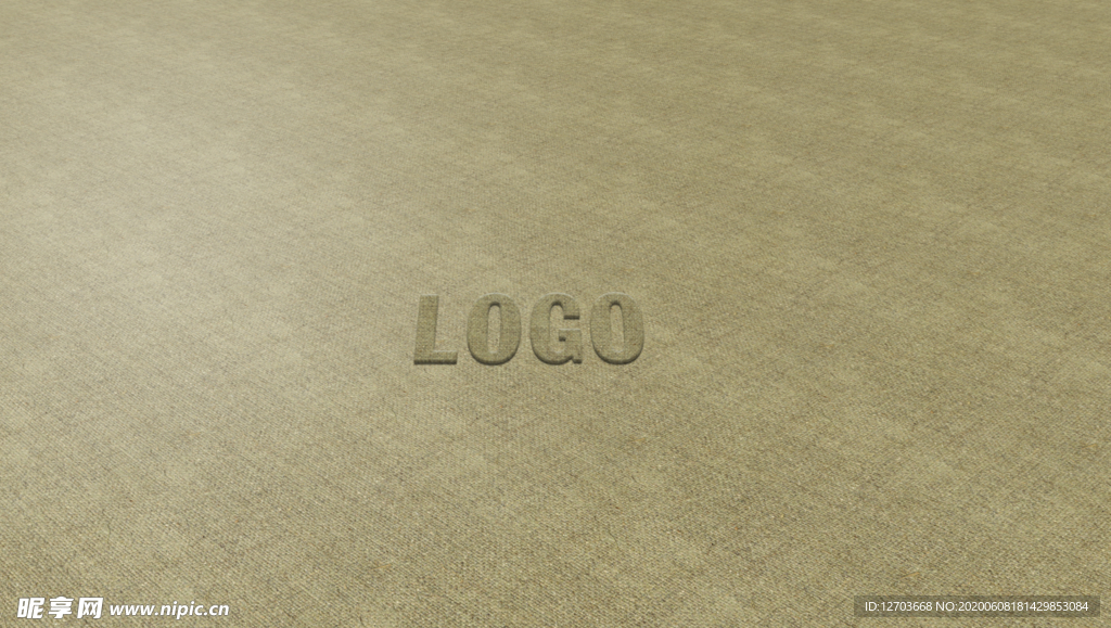 logo样机图片