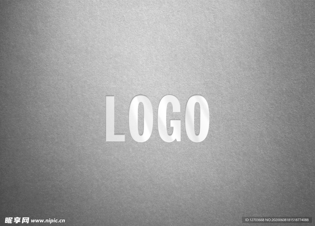 logo样机图片