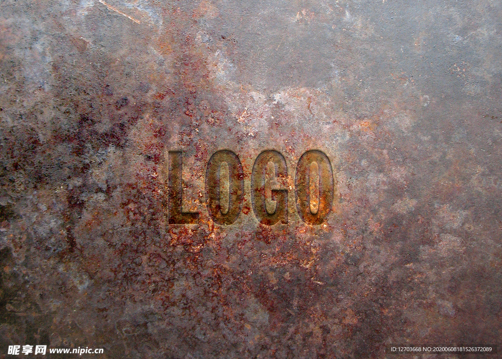 logo样机图片