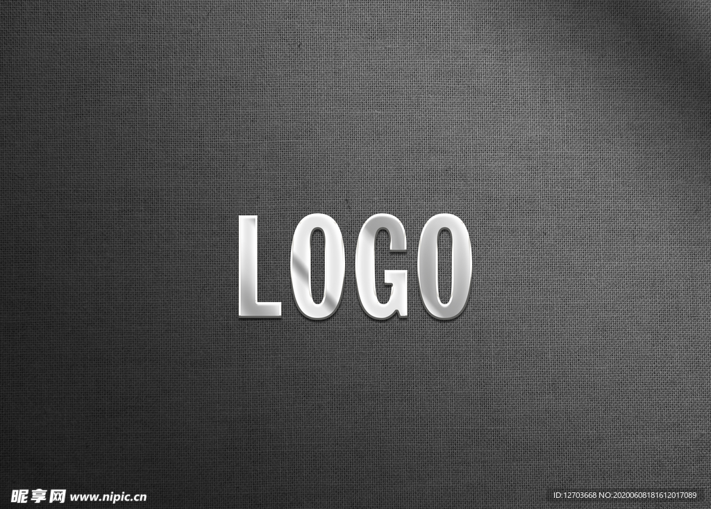 logo样机图片
