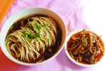 鱼香肉丝面