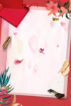 小清新美妆海报