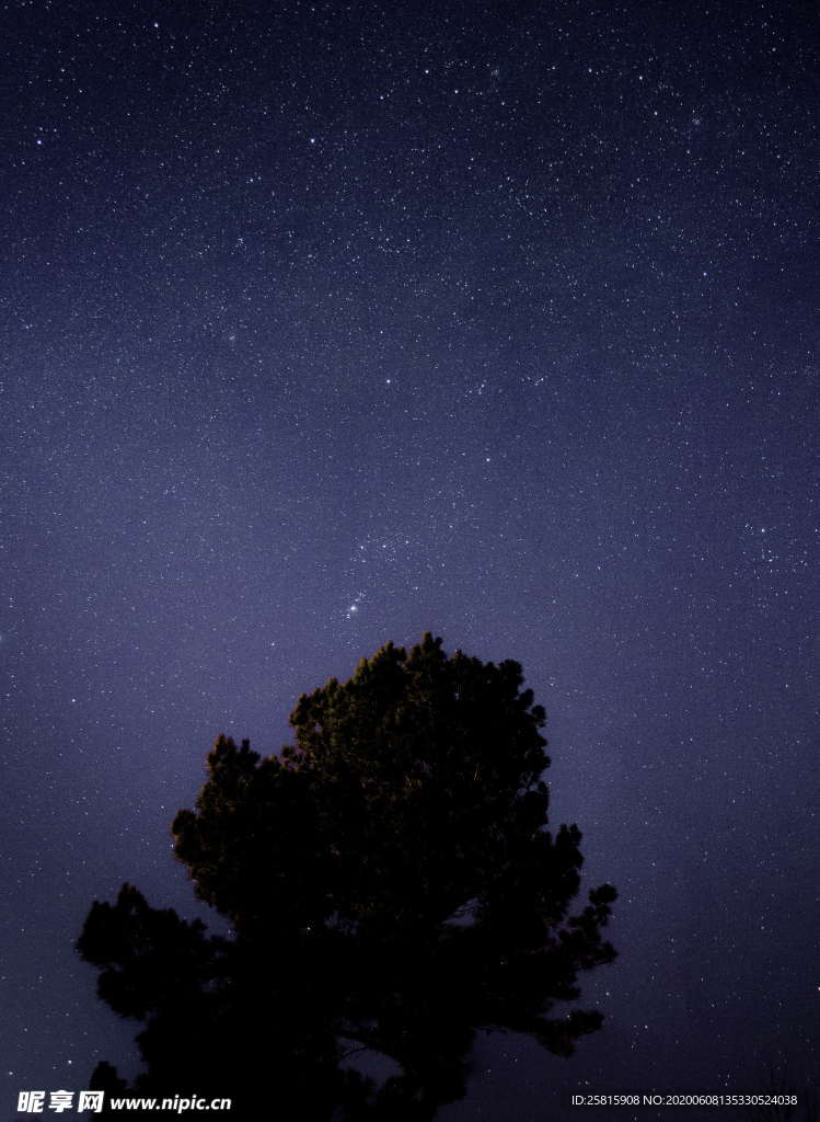 星空夜空宇宙图片