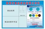 食品安全公示栏公示牌