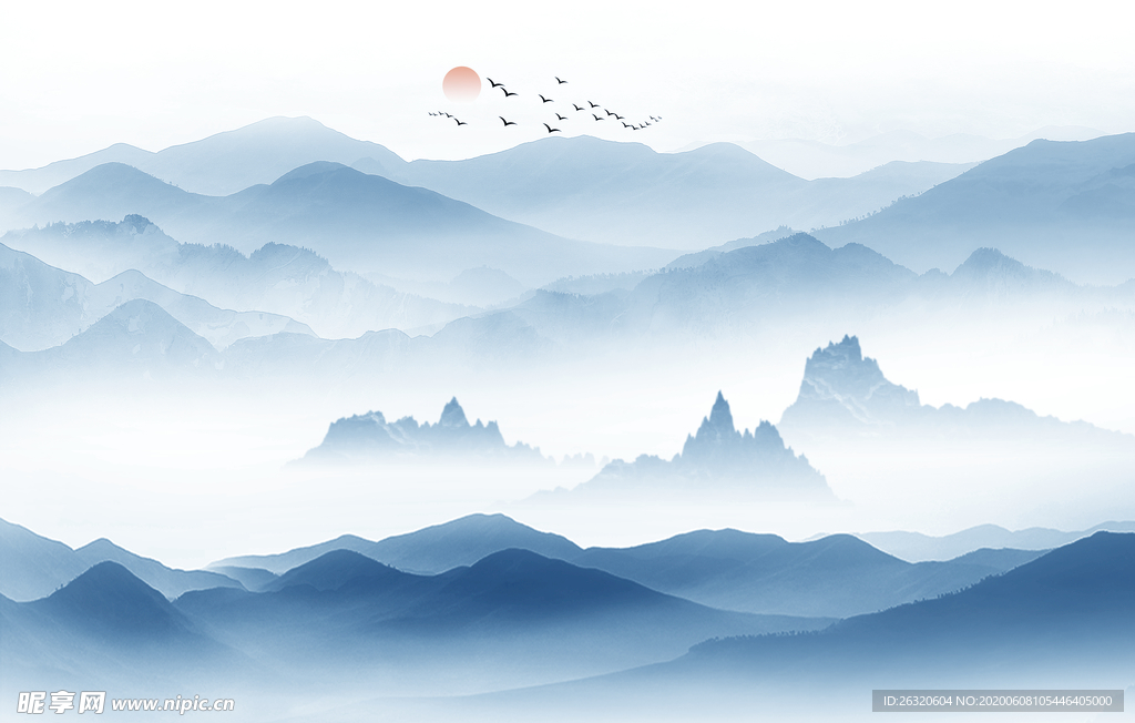 水墨画