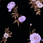 黑底花