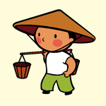 挑担的农夫