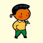 打高尔夫