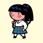 上学的女生