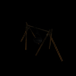户外野炊铁锅