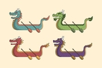龙舟插图