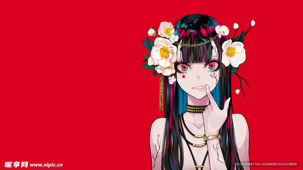 游戏角色设计插画