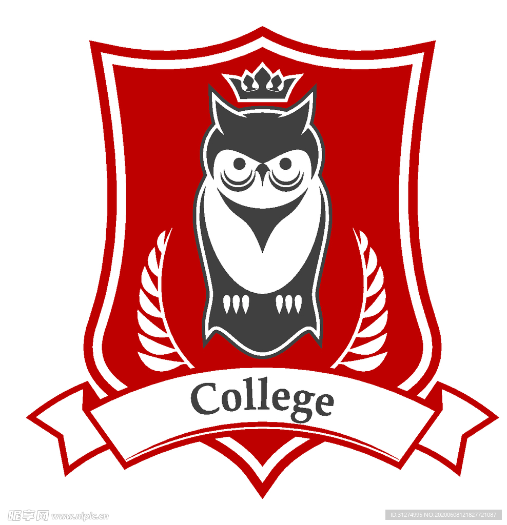 学校logo