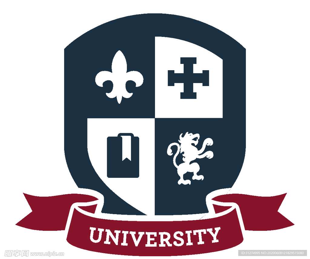 学校logo