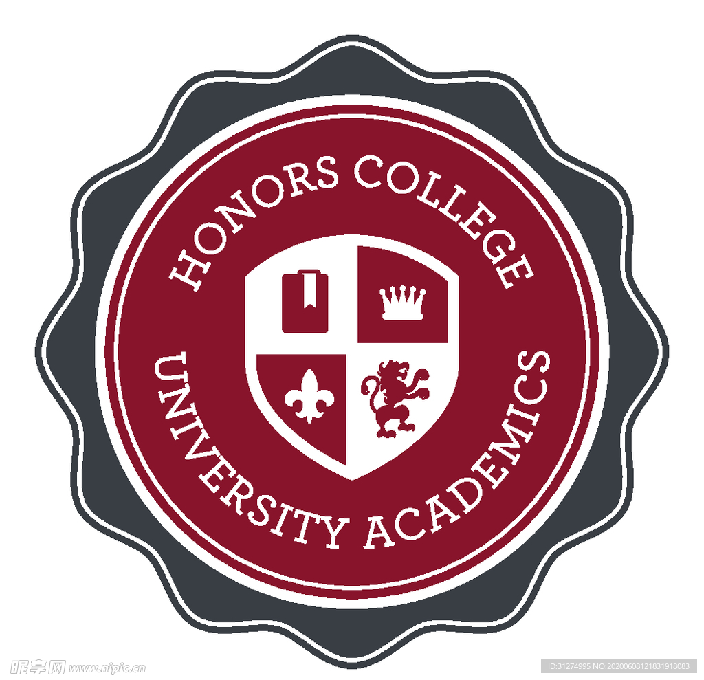 学校logo