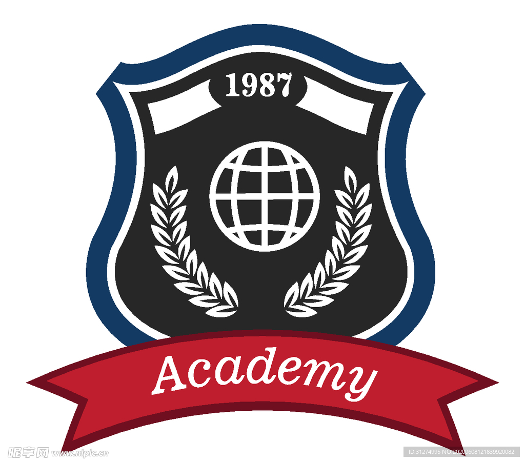 学校logo