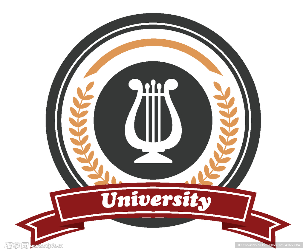 学校logo