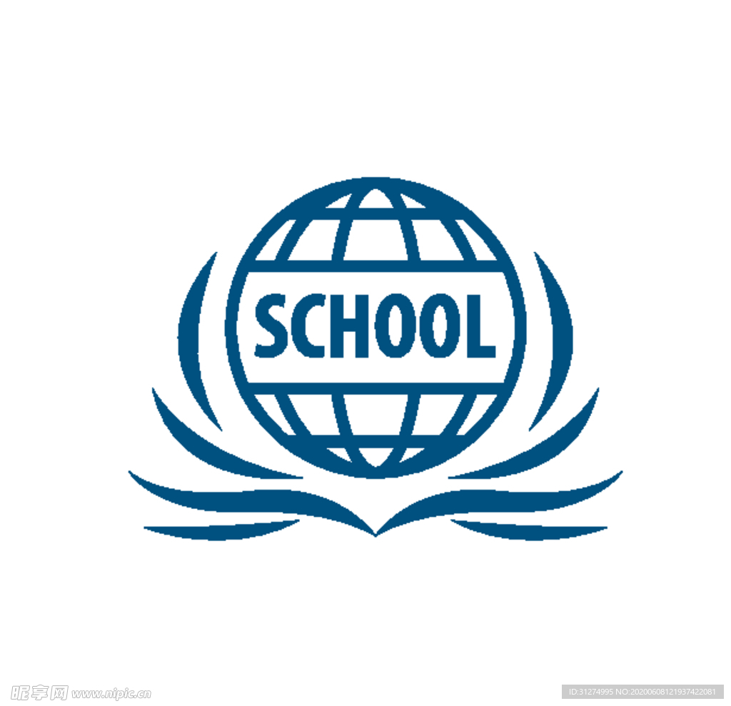 学校logo