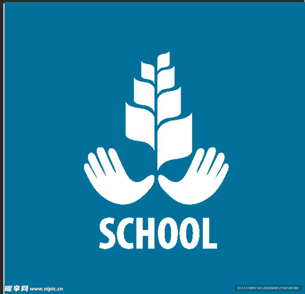 学校logo