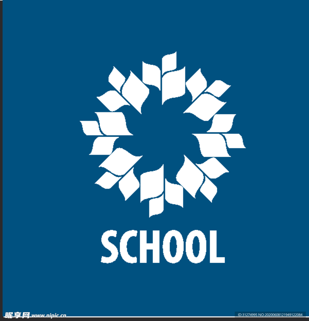 学校logo
