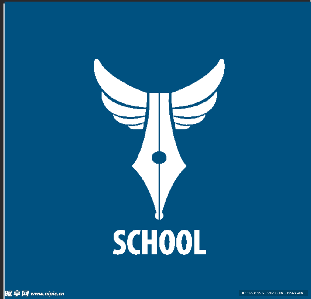 学校logo