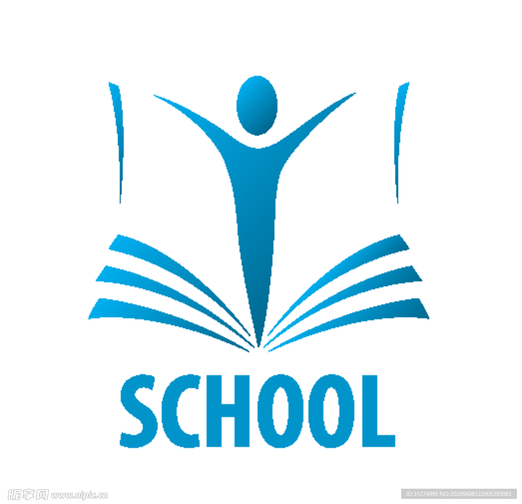 学校logo