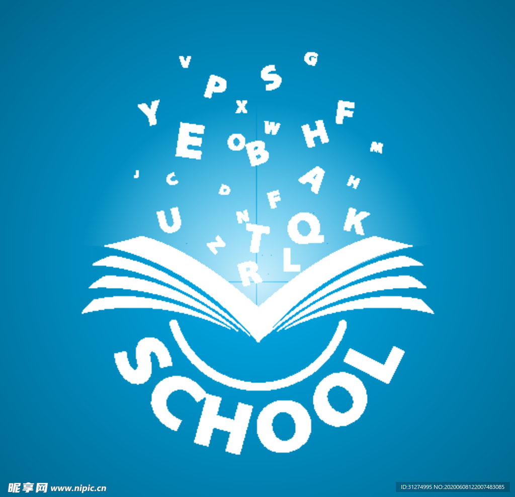 学校logo