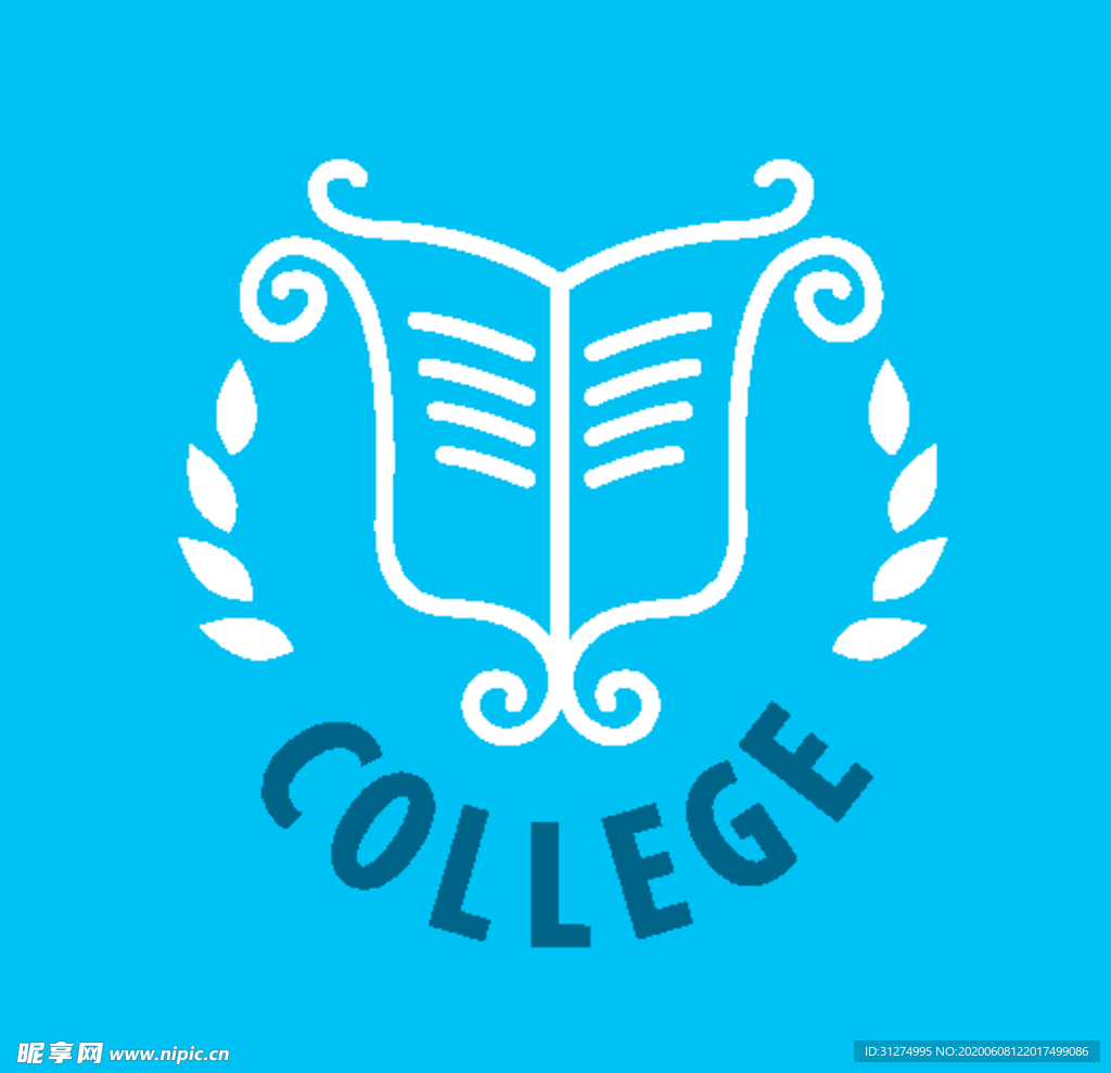 学校logo