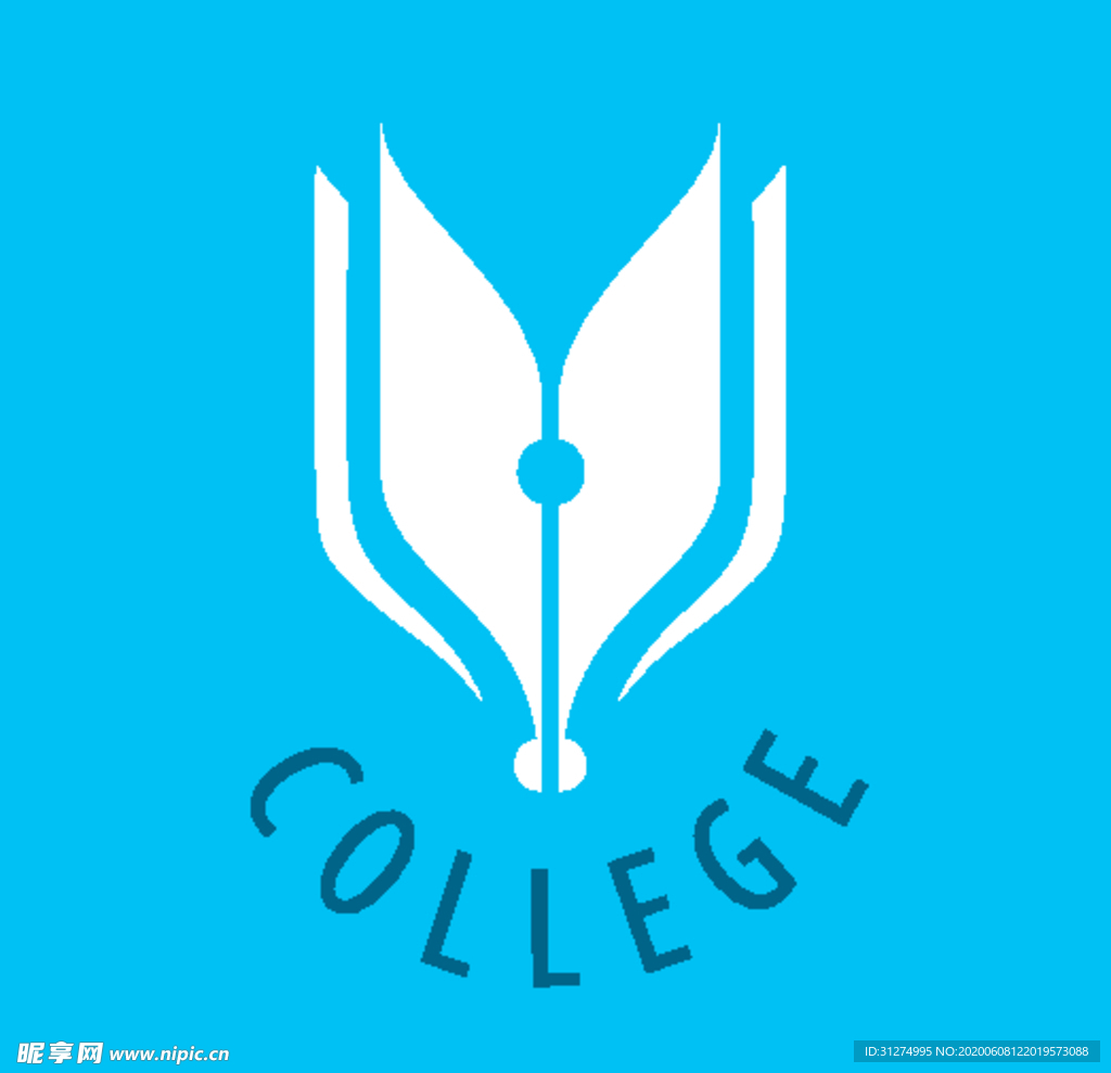 学校logo