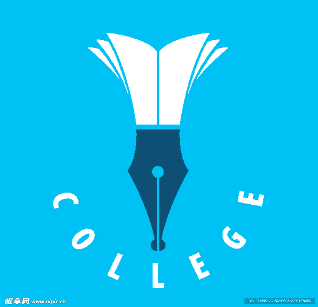 学校logo