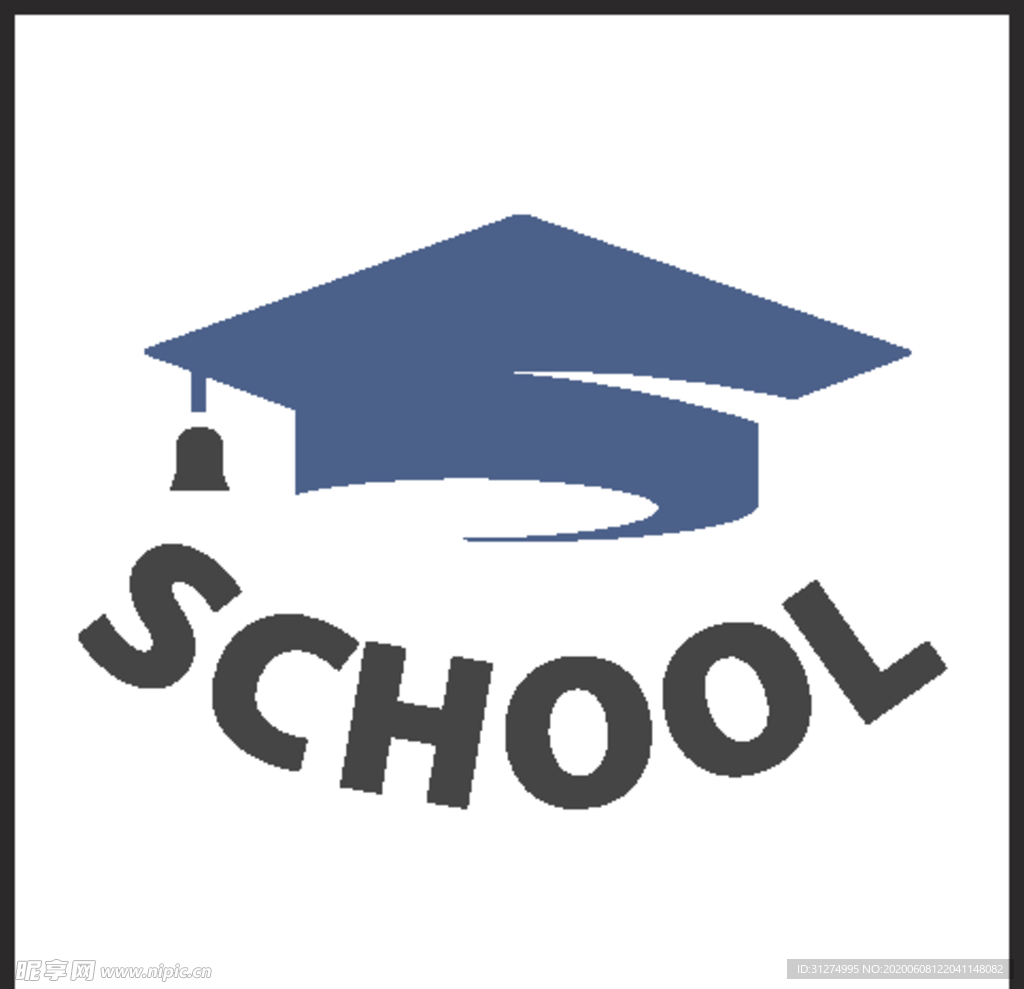 学校logo
