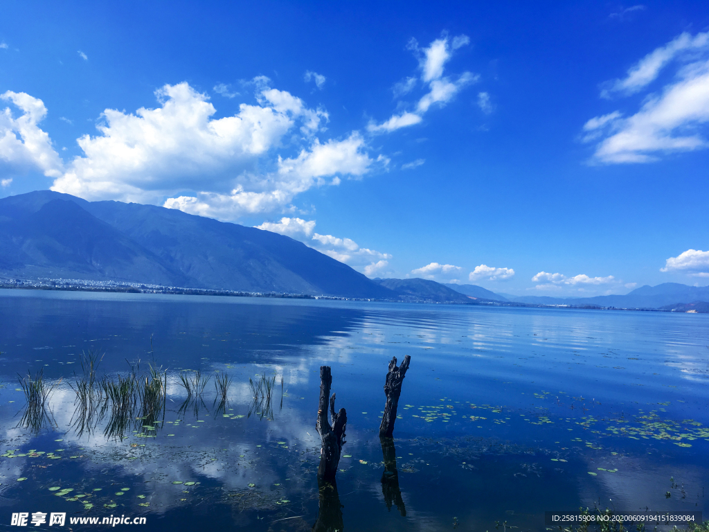 洱海湖泊风景图片