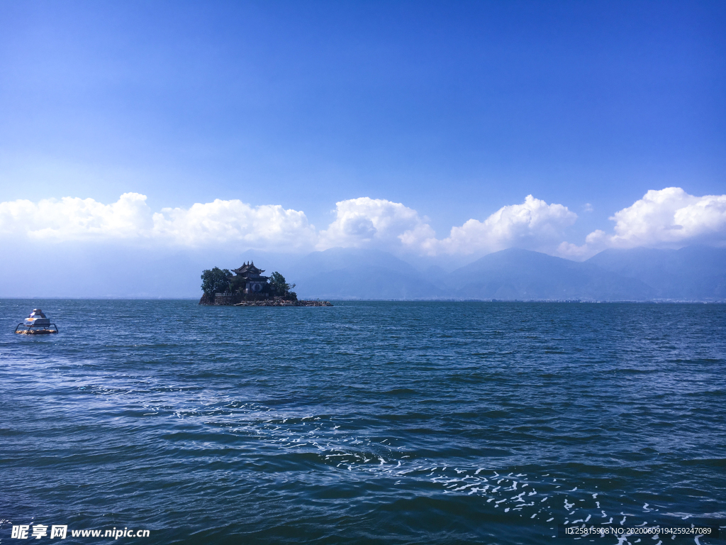 洱海湖泊风景图片