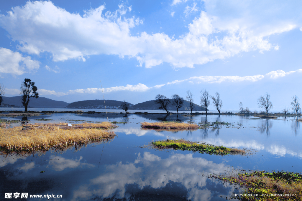 洱海湖泊风景图片