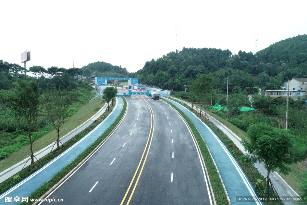 成都龙泉山森林公园旅游环线七标