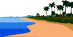 夏日沙滩