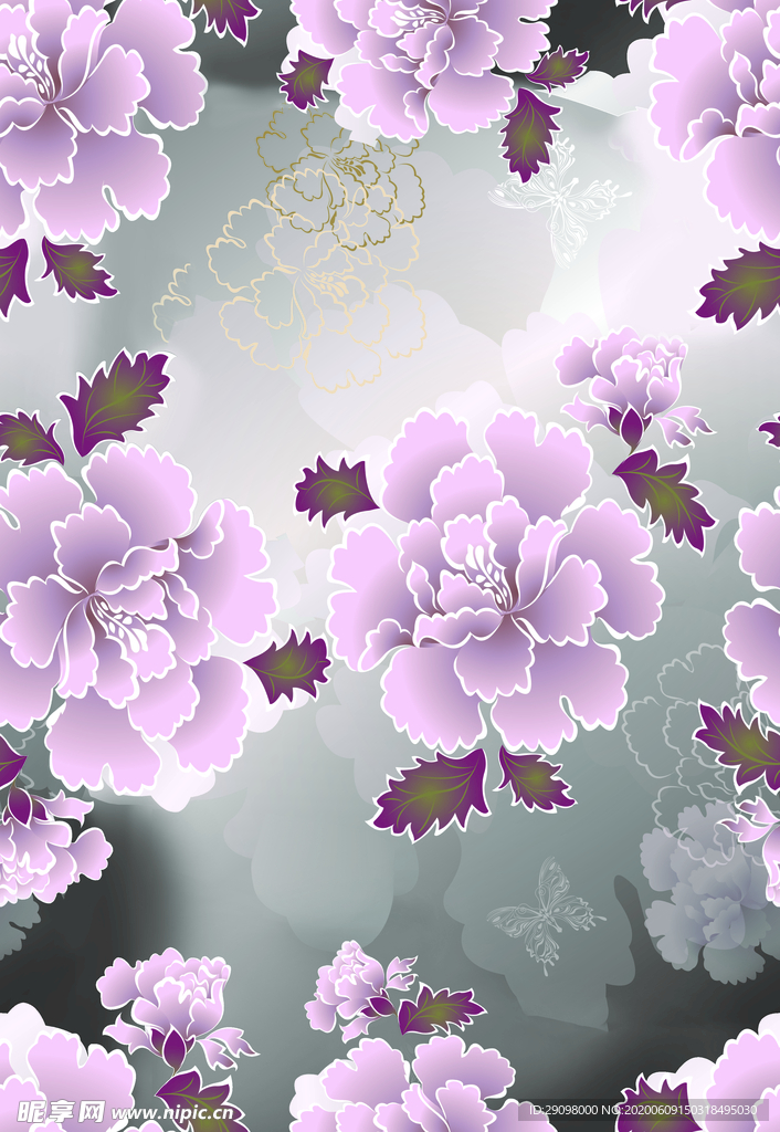 手绘花