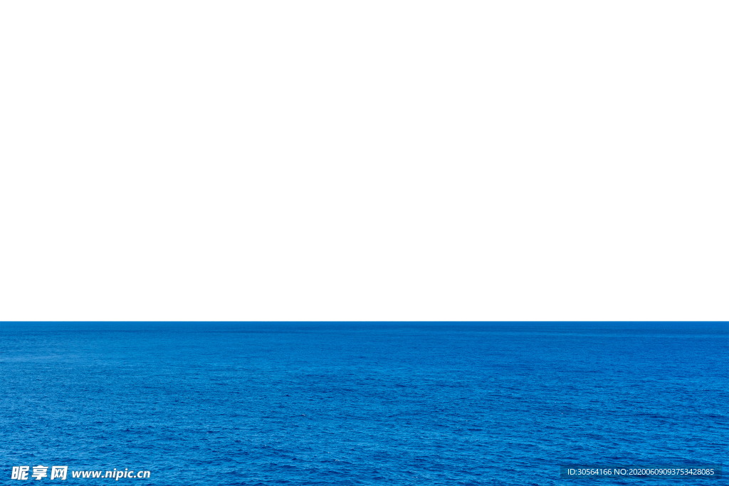 蓝色海水清新海洋合成海报素材