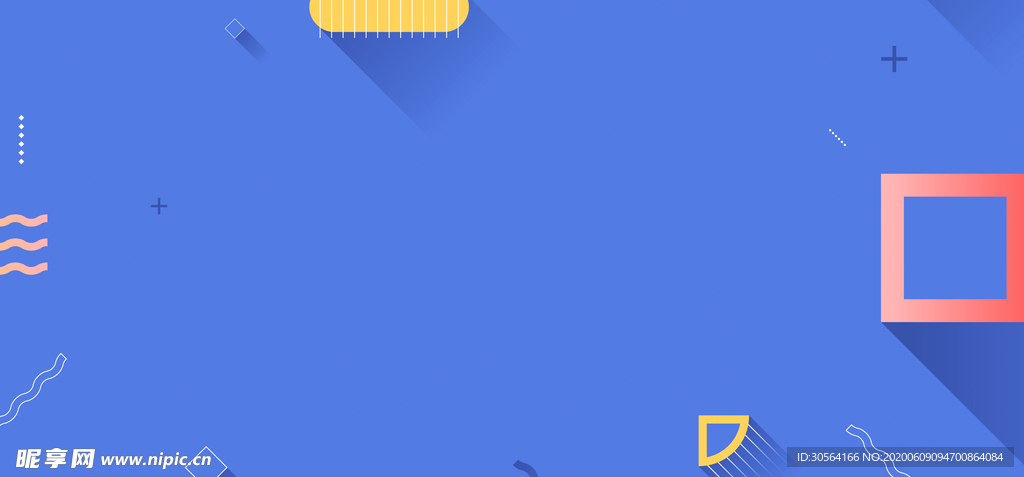 蓝色简约线条线框渐变背景素材