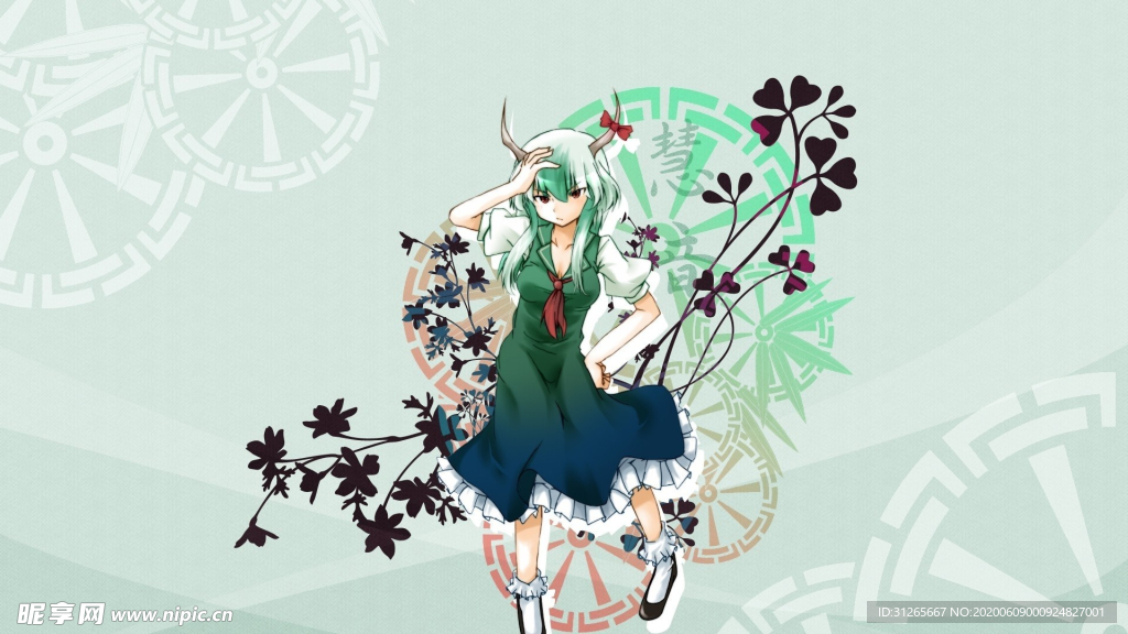 二次元角色插画