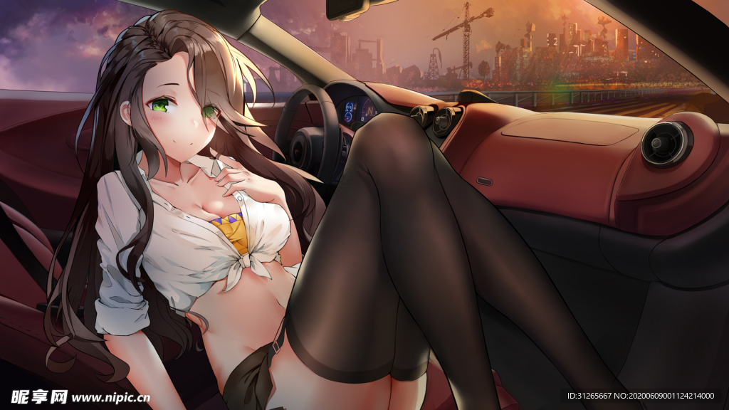 二次元插画二次行壁纸