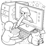 手绘儿童简笔画
