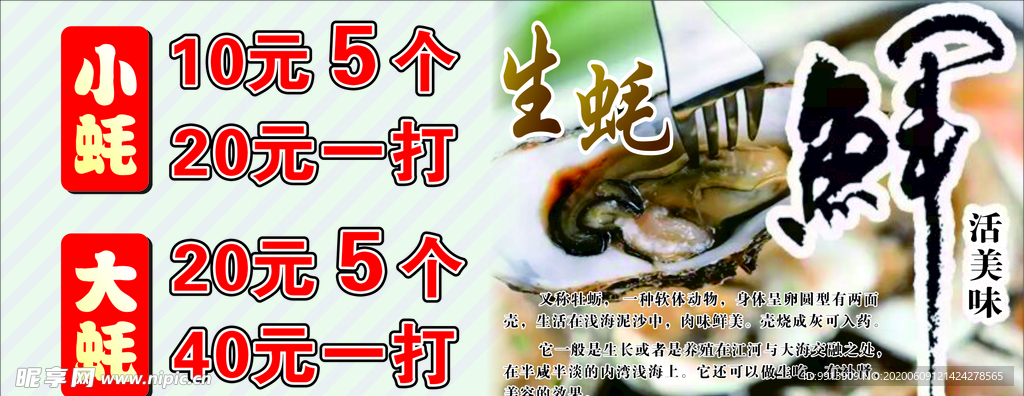 生蚝