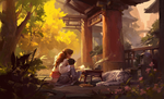 水彩画