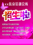 招生单页