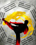 武术logo标志