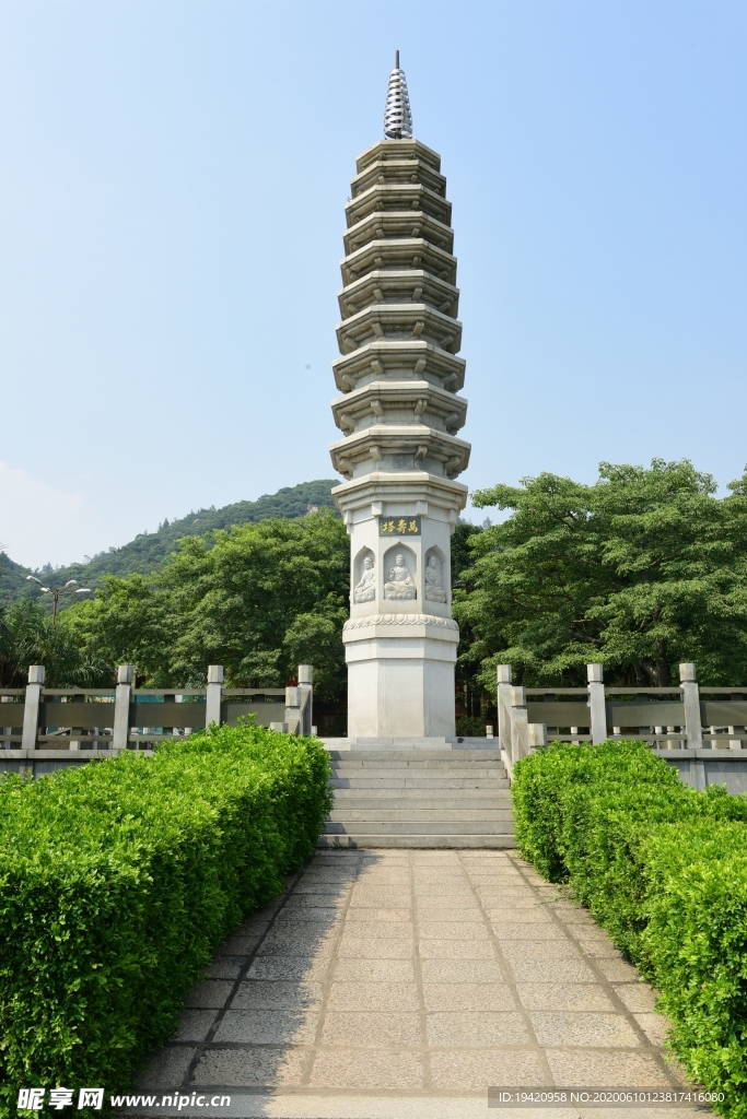 福建省厦门市南普陀寺万寿塔