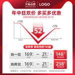 年中大促主图直通车价格曲线趋势